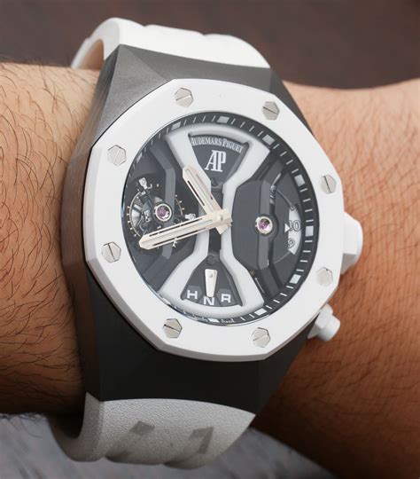 audemars piguet royal oak concept gmt tourbillon white ceramic|audemars piguet tourbillon price.